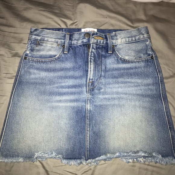 Frame Rigid Re Release Le High Mini Skirt